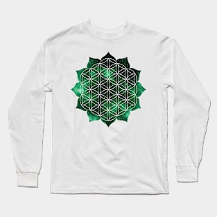 Flower of life Mandala Long Sleeve T-Shirt